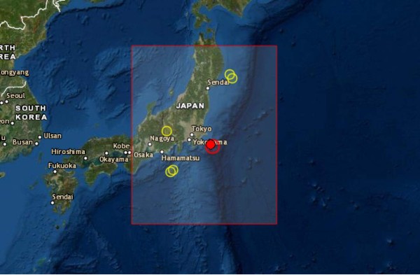Un terremoto de 6,2 grados sacude el este de Japón