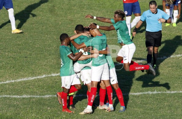 Marathón acaba con el invicto del Olimpia de Troglio y toma ventaja en la final de grupos