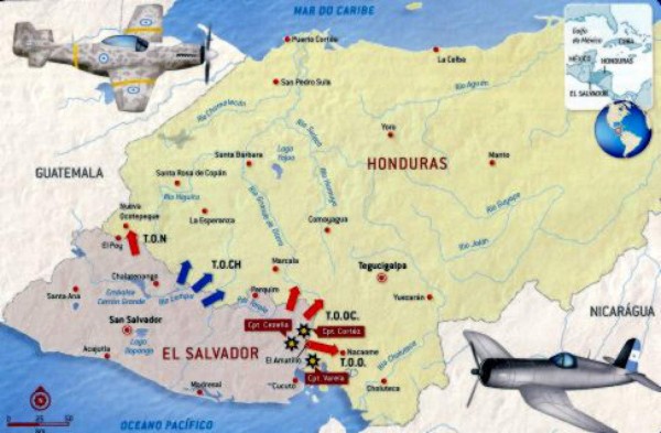 Se cumple medio siglo de 'guerra de las 100 horas' entre Honduras y El Salvador