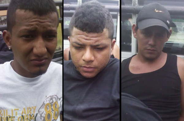 Con armas y drogas capturan a supuestos mareros en Honduras