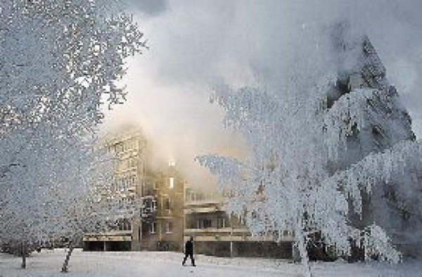 Ola de frío deja 31 muertos en Rusia