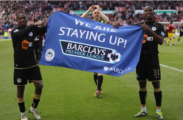 Wigan se salva del descenso en la Premier