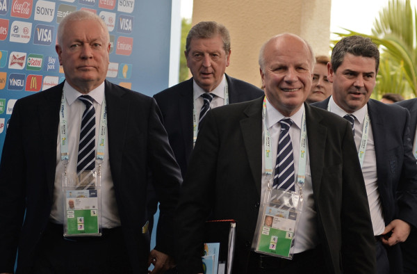 Delegaciones llegaron al sorteo final de Brasil 2014