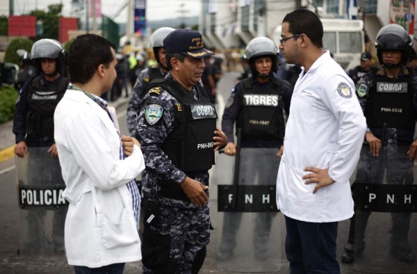 Médicos anuncian una protesta para este jueves en Tegucigalpa