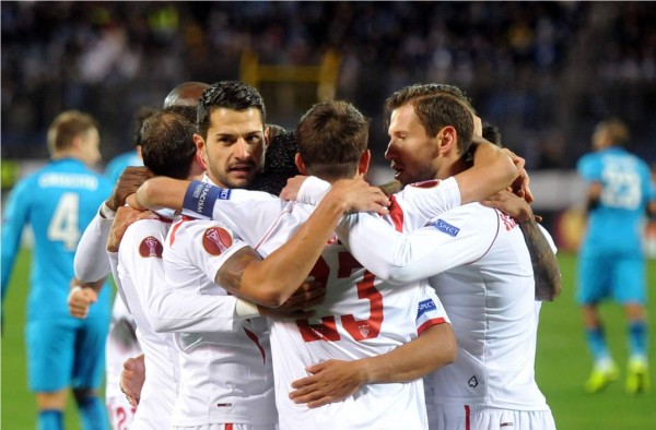 Sevilla, Napoli, Fiorentina y Dnipro, a semifinales de la Europa League