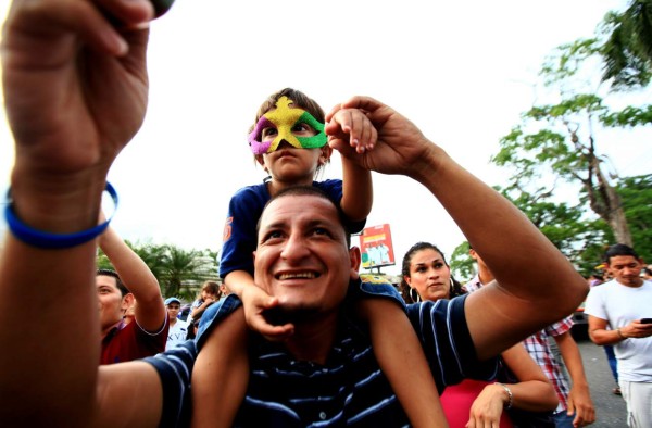 Diversión a lo grande en el carnaval de San Pedro Sula