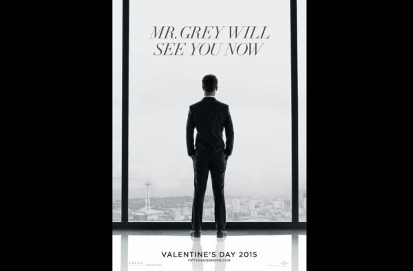 ¡Revelan el primer póster de Cincuenta sombras de Grey!