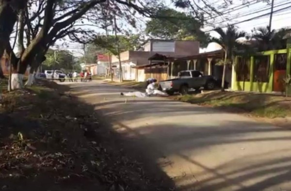 Acribillan a balazos a dos hombres en Danlí, El Paraíso