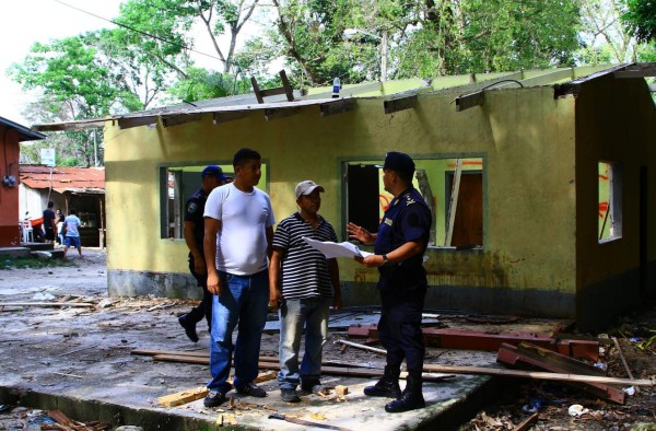 Reparan posta de la aldea de Armenta