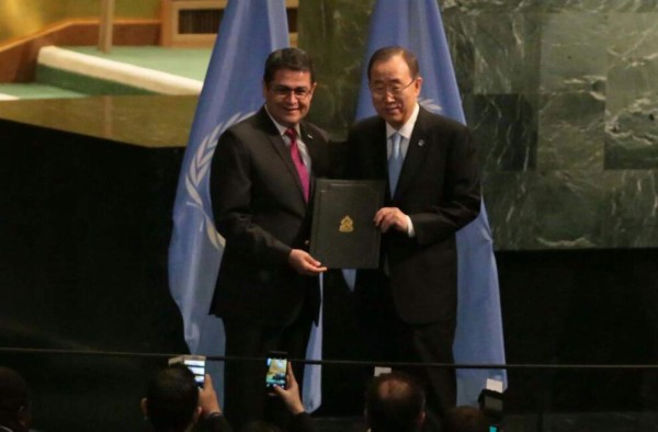 Honduras ratifica Acuerdo de París en la ONU