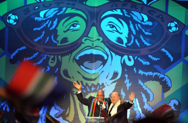 Shakira y Juanes abren la fiesta en Sudáfrica