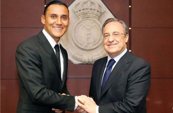 Florentino Pérez le pide perdón a Keylor Navas
