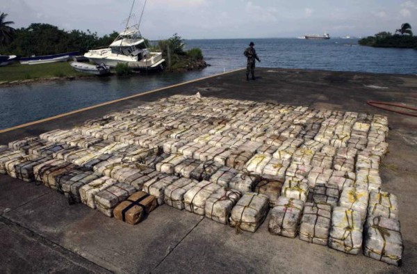 Decomisan 500 kilos de cocaína que flotaban en el mar en Costa Rica