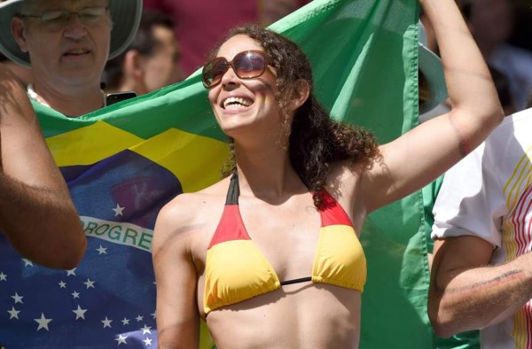 Las más bellas Argentinas, alemanas y portuguesas en el Mundial de Brasil 2014