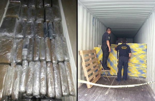 Honduras: Hallan 2,000 kilos de cocaína en contenedor en la Portuaria