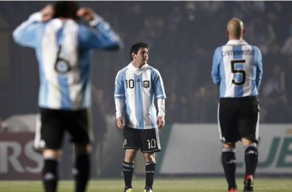 Argentina, al borde del abismo en Copa América