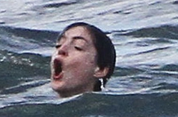 Fotos: Anne Hathaway casi muere ahogada