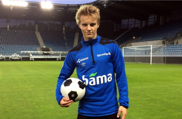 Martin Ødegaard está en España para fichar por el Real Madrid