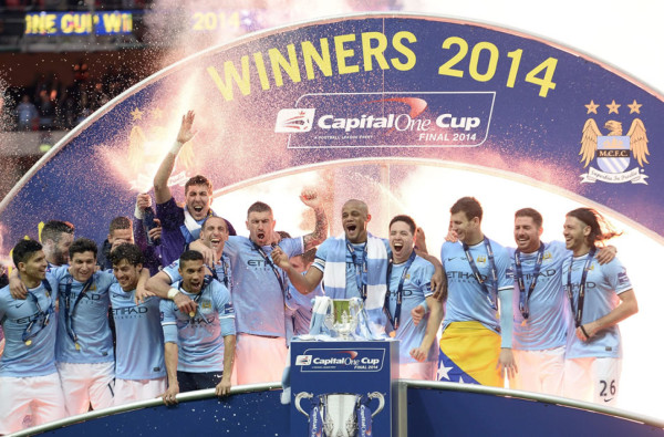 Manchester City remonta al Sunderland y conquista la Copa de la Liga