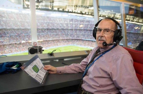 Fallece Manel Vich, la voz del Barcelona durante 59 años