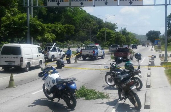 Acribillan a un conductor de pick up en San Pedro Sula