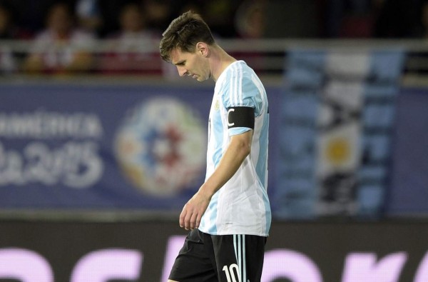 Messi se fue con 'bronca' por empate ante Paraguay
