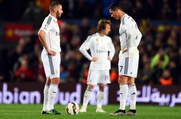 Cristiano a Benzema tras perder el clásico: 'Nos cagamos todos'