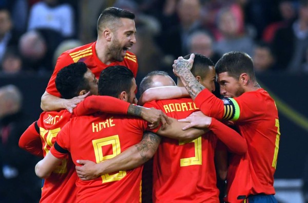 Alemania y España empatan en amistoso mirando al Mundial de Rusia 2018