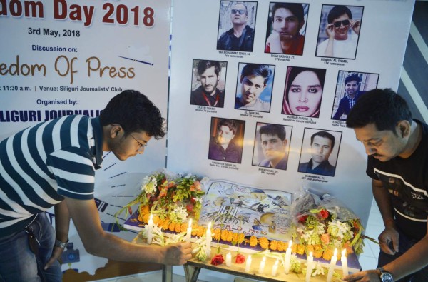 Rinden tributo a periodistas afganos en Día de Libertad de Prensa
