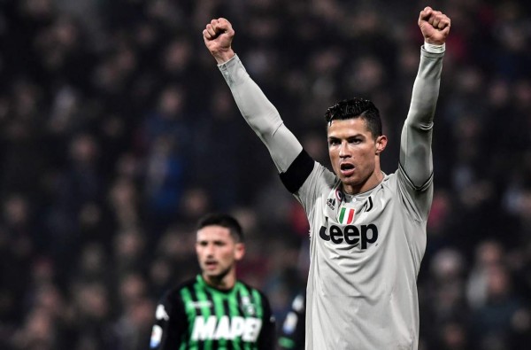 Cristiano Ronaldo vuelve a marcar gol y la Juventus golea al Sassuolo