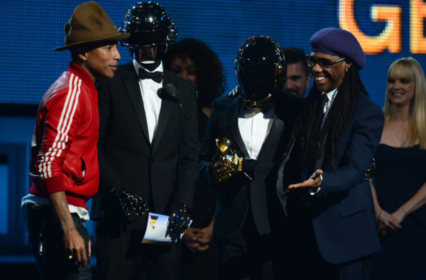Daft Punk gana el Grammy a la Grabación y Álbum del Año 