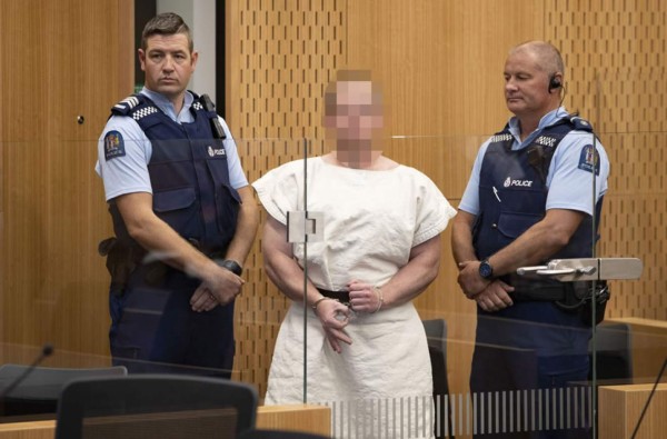 Supuesto autor de masacre en Nueva Zelanda comparece ante tribunal