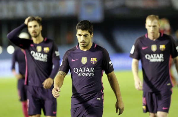 ¡Batacazo! El Celta sorprendió y le ganó al Barcelona