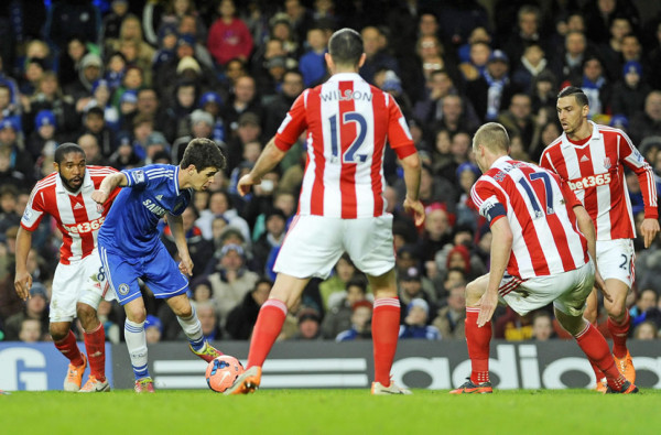 El Stoke de Wilson Palacios, eliminado de la FA Cup por el Chelsea