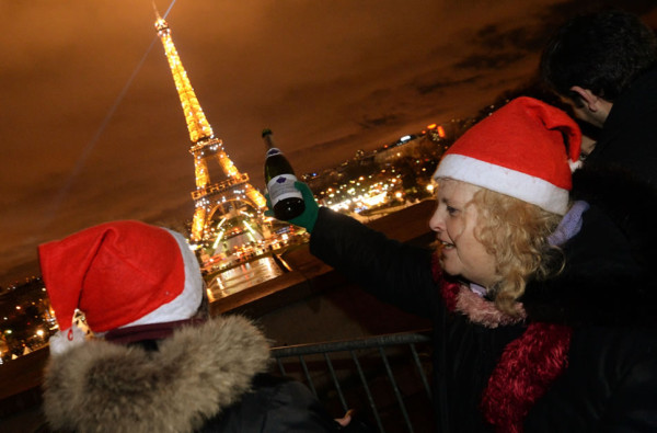 Júbilo mundial por la bienvenida del Año Nuevo