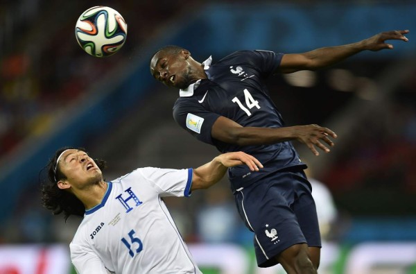 Las mejores fotografías del partido Honduras-Francia