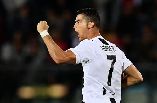 Cristiano Ronaldo rescata a la Juventus con doblete frente al Empoli