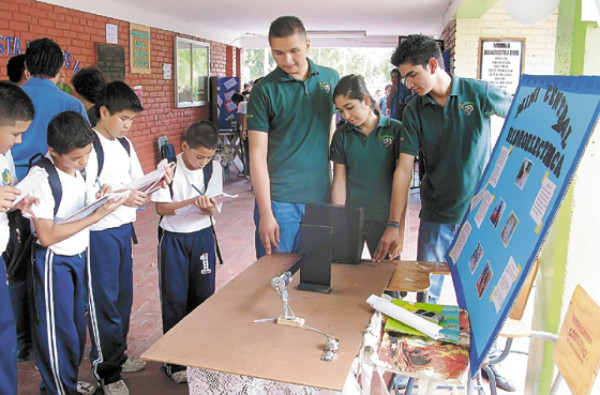 Muestra de ingenio estudiantil en Feria