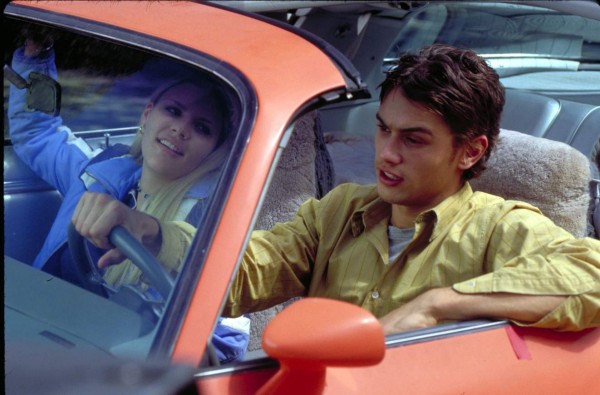 UNDATED — BC-HOLLYWOOD-WATCH-JAMES-FRANCO-ART-NYTSF — James Franco’s first career breakthrough came on the cult-favorite television show “Freaks and Geeks,” in which he and Busy Phillips starred. (CREDIT: Photo by Chris Haston. Copyright 1999 NBC.)--ONLY FOR USE WITH ARTICLE SLUGGED -- BC-HOLLYWOOD-WATCH-JAMES-FRANCO-ART-NYTSF -- OTHER USE PROHIBITED.