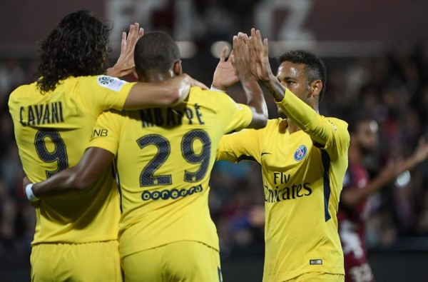 La 'MCN' del PSG mete miedo y masacra al Metz