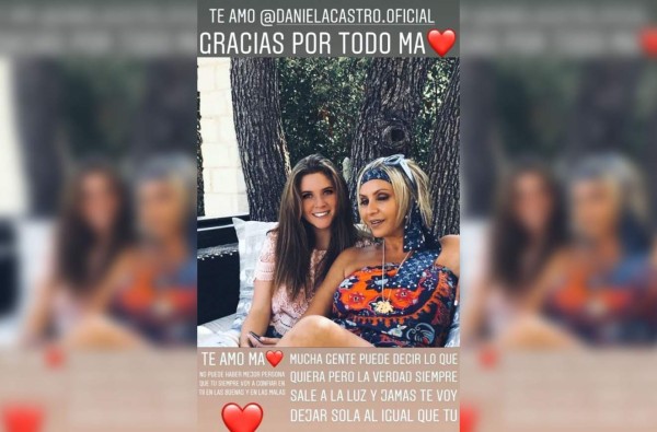 Daniela Castro recibe apoyo de su hija tras escandaloso arresto