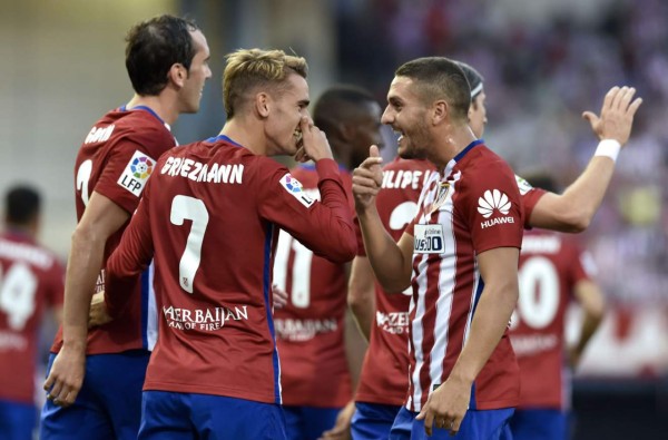 Atlético debuta con victoria por la mínima ante Las Palmas