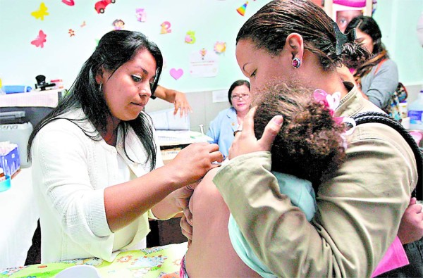 Masiva vacunación contra la polio en Honduras