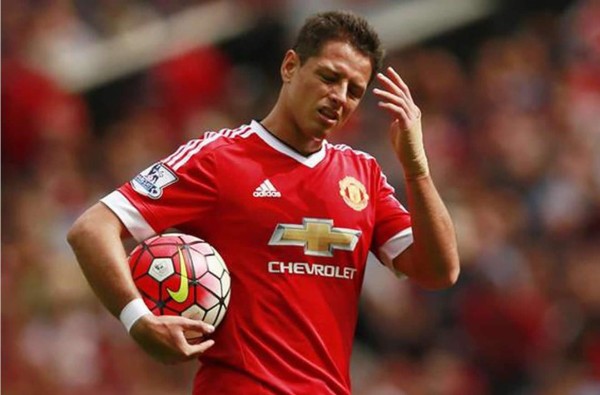 'Chicharito' pudo darle el triunfo al Manchester