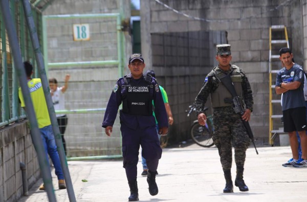 Fuertes medidas de seguridad en el estadio Yankel Rosenthal