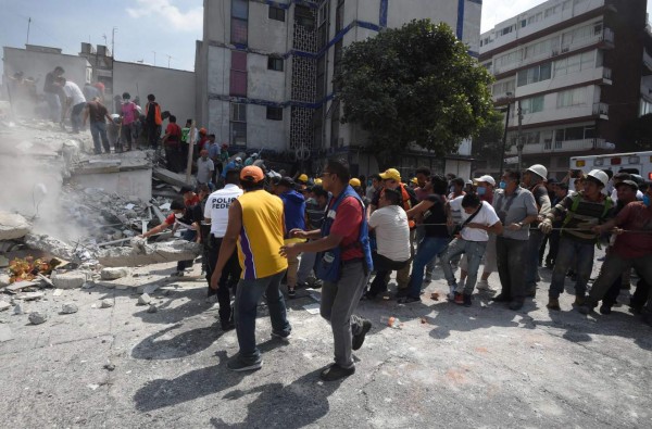 Honduras se solidariza con México tras fuerte terremoto