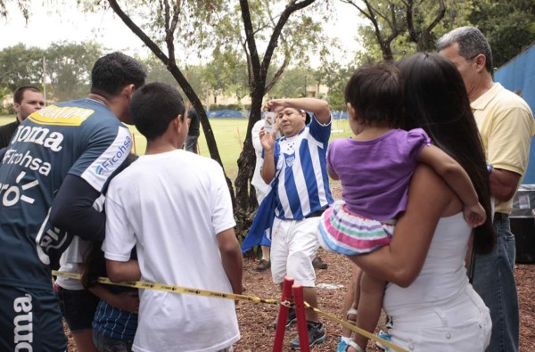 Locura total por Honduras en Fort Lauderdale