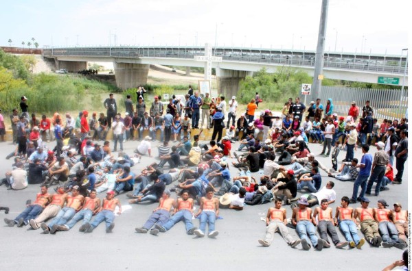 Concluye caravana de migrantes en Reynosa