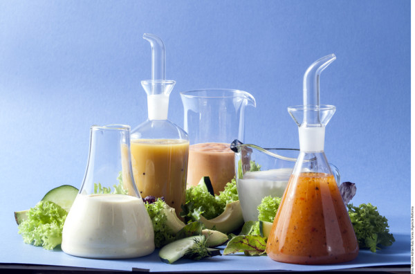 Cómo preparar aderezos y vinagretas