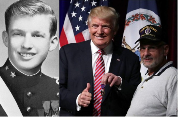Las excusas del 'cobarde' Trump para no ir a la Guerra de Vietnam